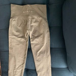 NVGTN Khaki Green Contour Seamless Legging